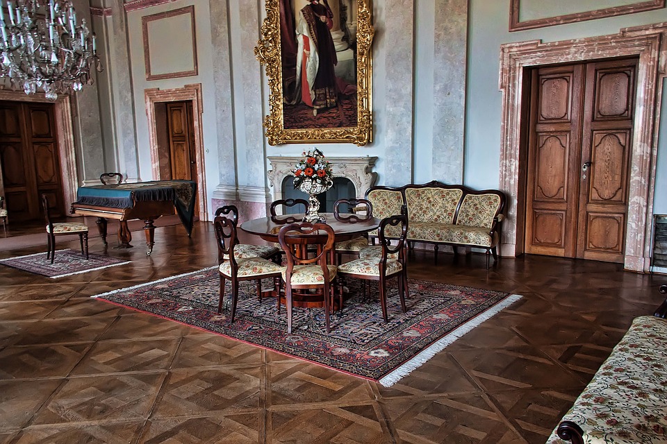 interiér zámku Lednice