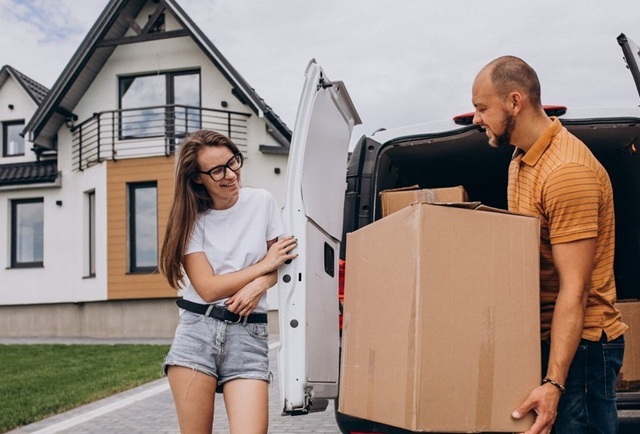 stěhování věcí